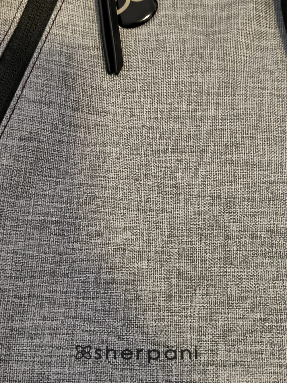 Sherpani Sling Bag in Heather Gray and Black